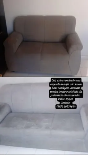 Sofá 2 e 3 lugares