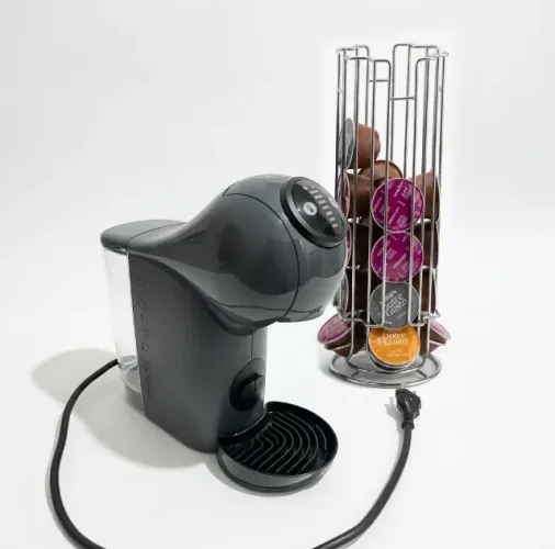 Cafeteira Nescafé Dolce Gusto Genio S Basic Grafite 110v + Porta Cápsulas