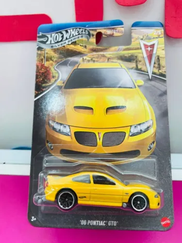 Carrinho Hot Wheels Silver series - 06 Pontiac GTO