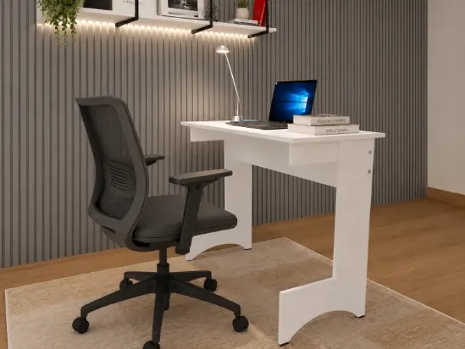 Mesa Simply Clean Office Multifuncional. L90cm x P35cm x A74cm.