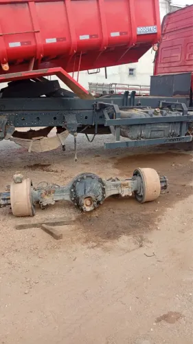 Eixo diferencial simples Hl5 Mercedes Benz 43:12 