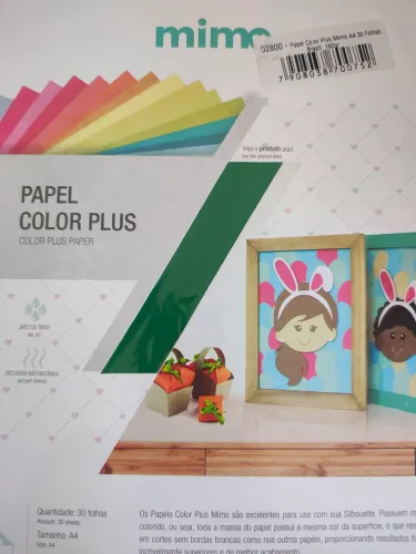 Papel Collor plus Mimo 180gr ( Brasil)