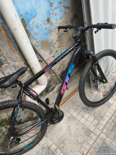 Bicicleta Aro 29 GTS Dexter 24 Marcas, Freio a Disco/ Tamanho do Quadro 21
