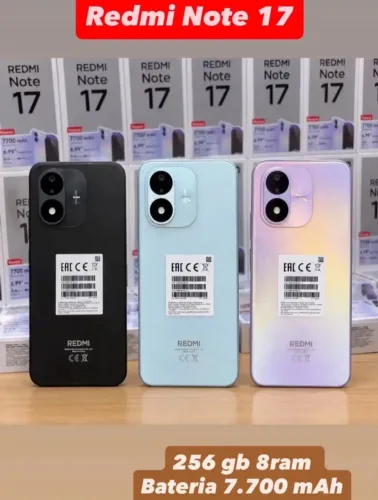 Redmi Note 17 4g 256+6 Novo Lançamento Xiaomi Entregamos