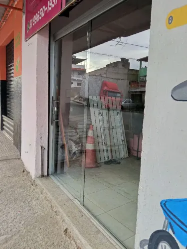 Porta de blindex completa 2x36 por 2x20