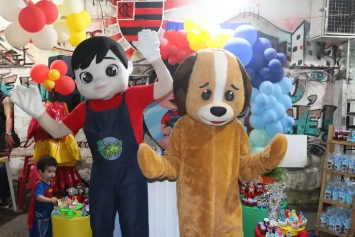 Personagem vivo Bento , Totó e sua turma 