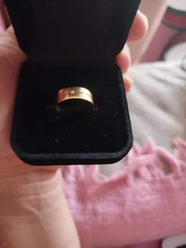 Aliança de ouro 18 k