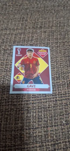 Figurinha legend Gavi (Espanha) bordô 2022