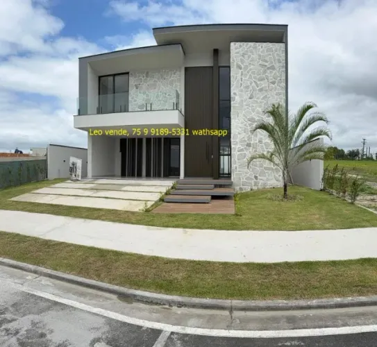 Leo vende, Alphavile Feira, 4 suítes com 3 closet, piscina , goumert