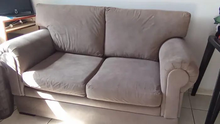 Vendo sofa cinza 