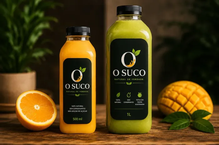 Sucos Naturais Premium 500ml e 1L  Entrega
