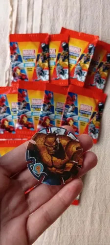 11 Pacotes de disco Marvel - 1 Unidade cada