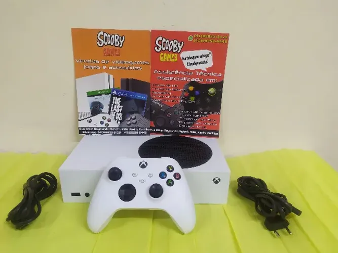 XBOX SERIES S SEMINOVO, GARANTIA 1 ANO PELA LOJA, 1 CONTROLE