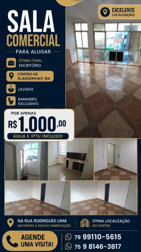 Sala Comercial Alagoinhas Centro