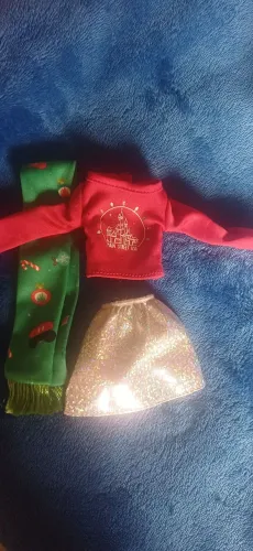Roupa Boneca Ily de Natal