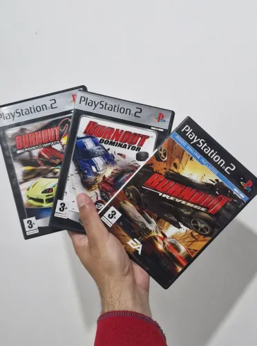 Burnout - PS2 Jogos Originais (COMBO)