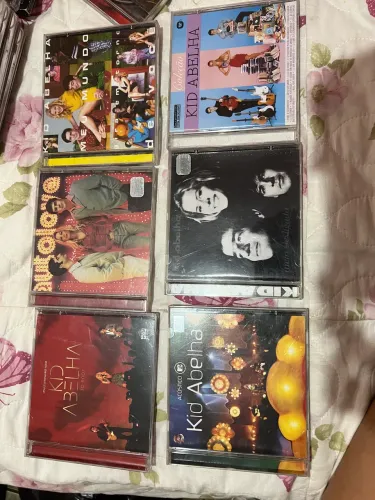 Coleção de CD?s originais antigos - kid abelha