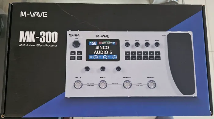 Pedaleira MK300 MWAVE Nova - Lacrada