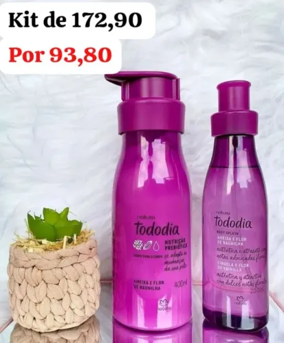Kit ameixa e flor de baunilha 