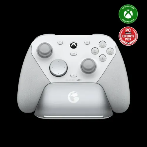 Controle GameSir G7 Pro Branco Tri-Mode Original Lacrado
