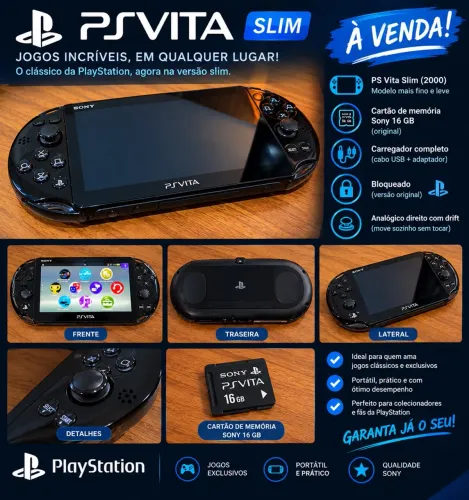 Ps Vita Slim 2000