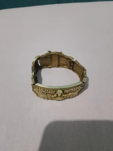 Bracelete Moedas Antiga Cristo