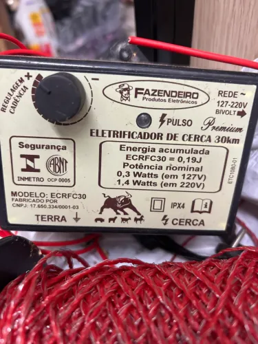 Aparelho cerca elétrica