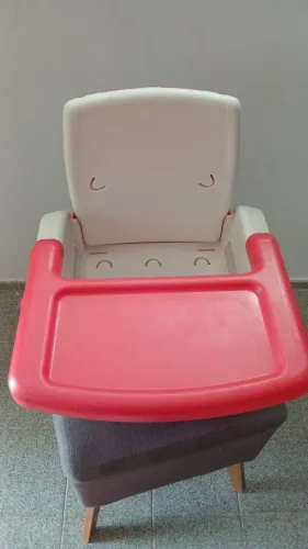 Cadeirinha de alimentação portátil!
