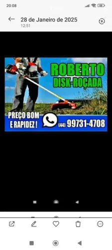 ROÇADA DE TERRENO EM MARINGÁ 