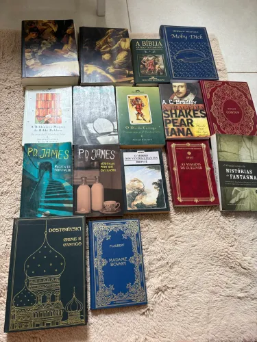 Lote de livros
