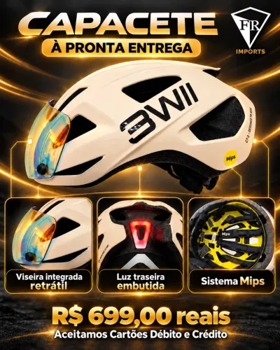 Capacete de ciclismo 3W 