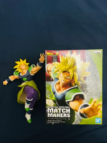 Action Figure Broly Dragon Ball Super Match Makers - Importado Japão