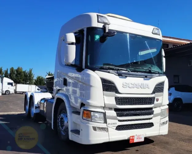 Scania P 410 Ano 2021/21 6x2 Com Retarder