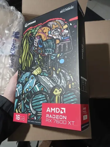 RX 7600 XT 16GB, Placa de vídeo, AMD [Nova/Lacrada/Garantia]