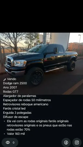 Dodge Ram 2500 H.duty 5.9 SLT 24V CD 4X4 Dies. 2007