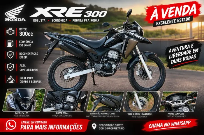 XRE 300 2021