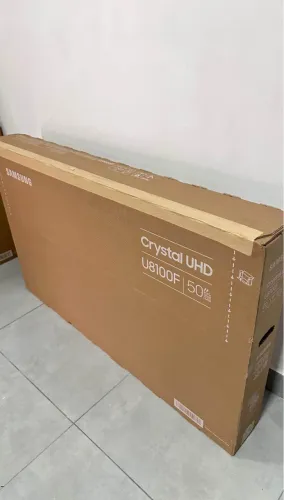 Smart TV Samsung 50 polegadas Crystal 4K  2025 nova 