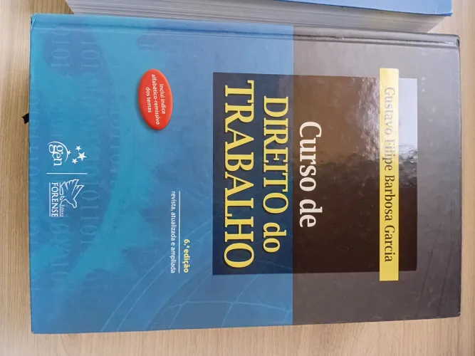 Lote 4 Livros Jurídicos - Direito e Processo do Trabalho (Coleção/Estudo)