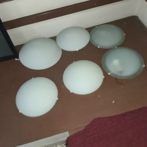 Vendo 6 luminárias 