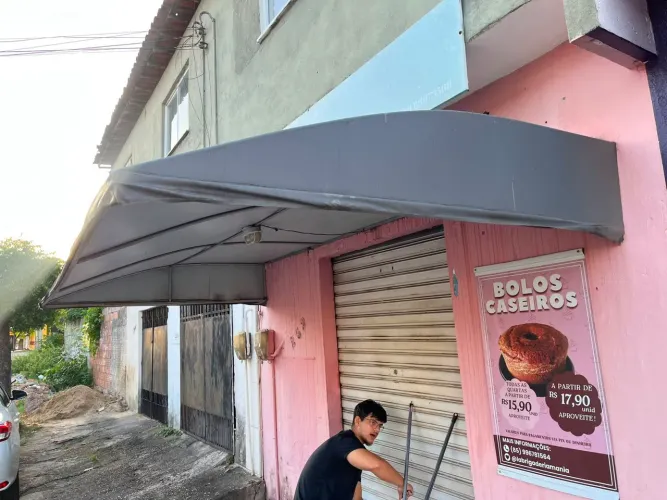 Toldo para loja