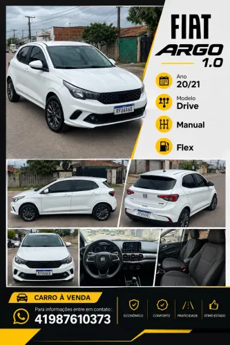 Fiat Argo Drive 1.0 6V Flex 2021