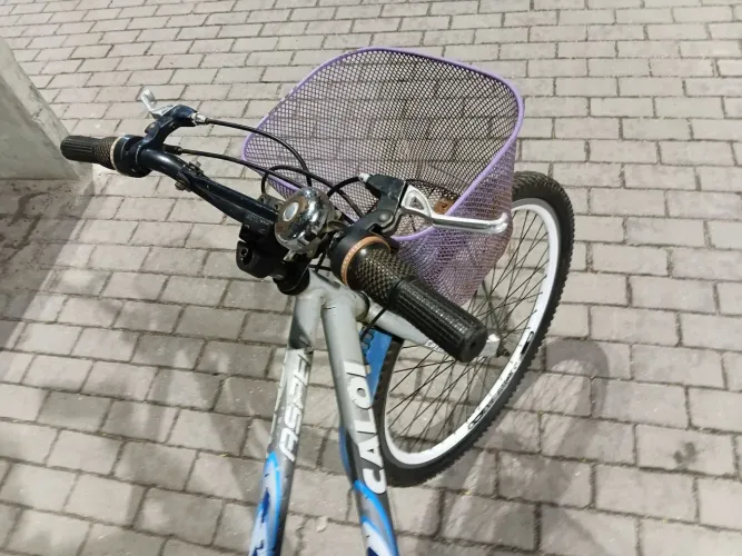 Bicicleta caloi adulto 21 marchas aro 26 aero rolimã + cesta + garupeira ( parcelo 4x sj)