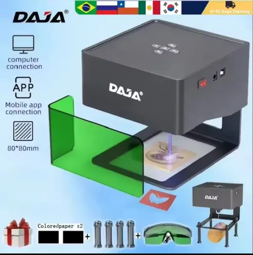 Máquina Gravadora Laser Mini Dj6 Daja