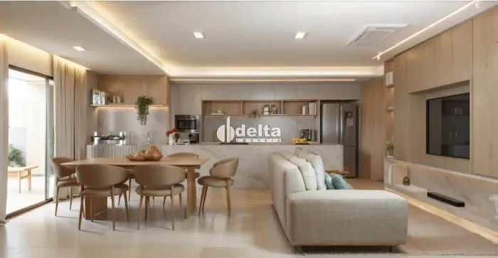 Apartamento com 2 suítes disponível para venda no bairro Parque Una em Uberlândia-MG