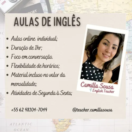 Aula de Inglês Particular Online 