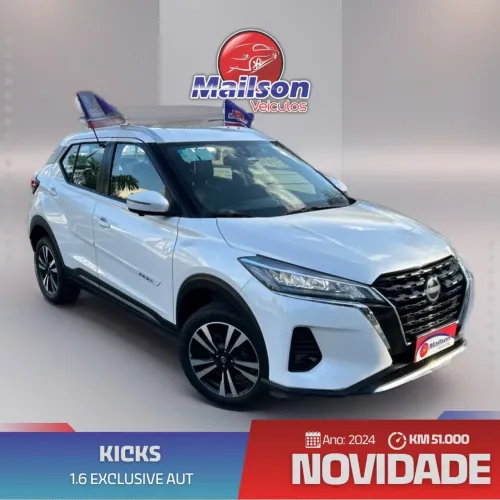 Nissan Kicks Exclusive 1.6 16V Flex AUT 2024