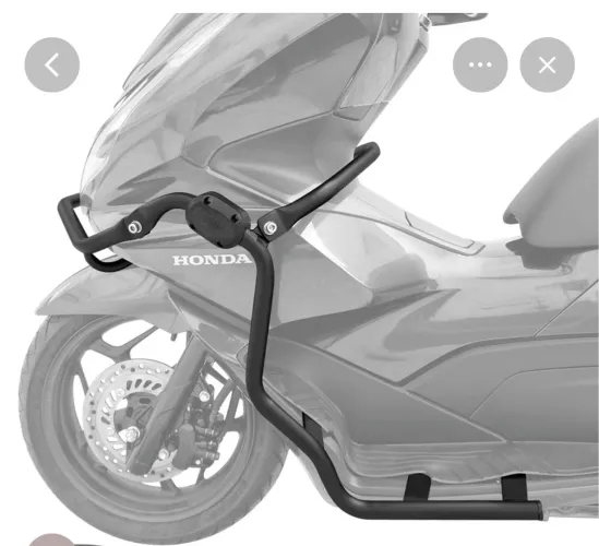 Ferros Protetor De Carenagem Motor Lateral P/ Honda Pcx 160 2024