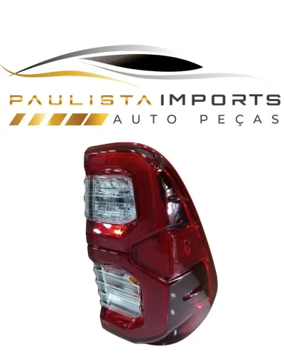 Lanterna traseira Hilux 2021 a 2023 lado direito Com led