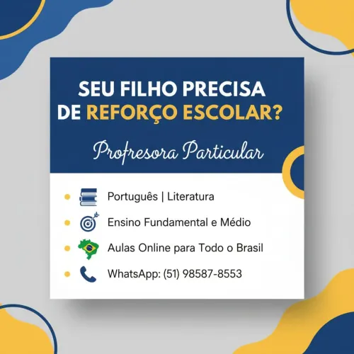  Aulas Particulares de Português - Online