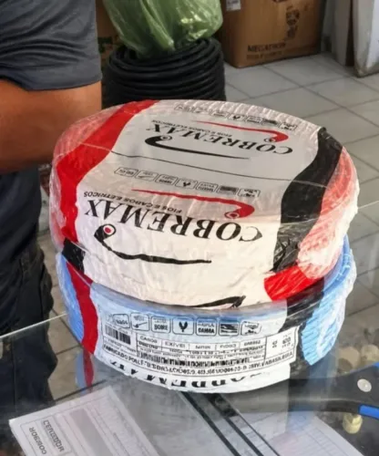 ? CABO ELÉTRICO FLEXÍVEL 2,5MM² COBREMAX ? 100 METROS